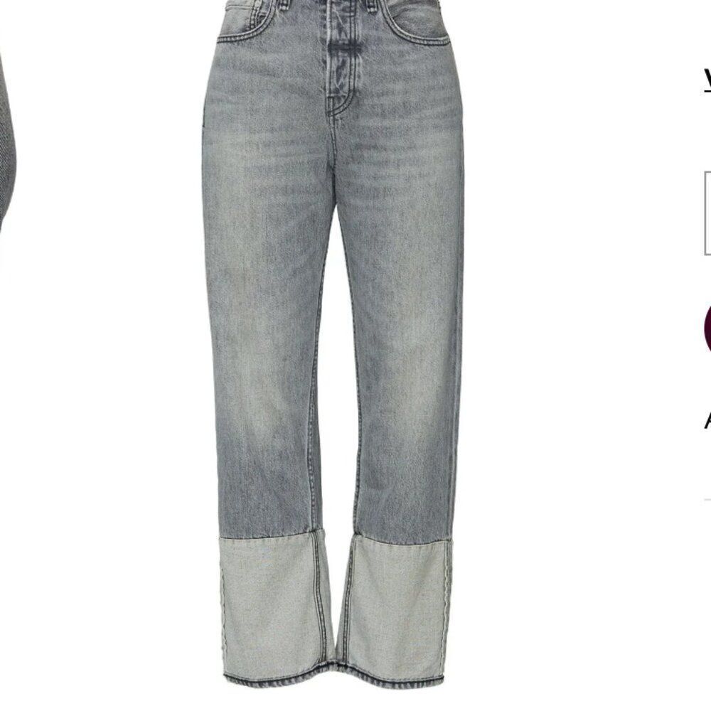 Rag and Bone Maya High-rise ankle straight jeans size 28 GUC - Picture 5 of 14